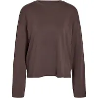 Noisy May T-shirt 'NMMocca' choklad