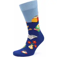 Happy socks Strumpor Brunch Mångfärgad Blå Storlek