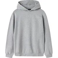 LMTD Sweatshirt 'NLNNEVO' gråmelerad