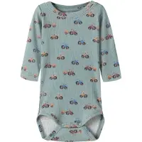 Name it Body l/ä - NbmLudwig - Green Miljö - - 68 - Body L/Ä