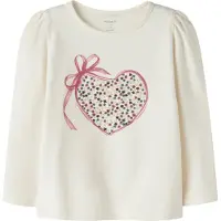 Name it T-shirt 'NMFLIASA' brun / jade / magenta / vit