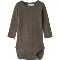Name it Wang Wool Needle Solid Långärmad Body