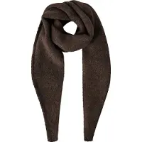 LMTD Halsduk - Stickad - Nlflödad - Chocolate Brown - - One Size - Halsduk