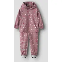 Name it Funktionsdräkt 'NMNDRain05' mauve / bär / rosa / vit
