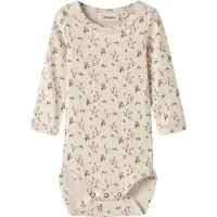 Lil´ Atelier Sparkdräkt/body 'NBFLAGO' beige / grön / oliv / rosa
