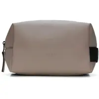 Rains - Necessärer - Wash Bag Small W3 Cinder för Unisex - Beige