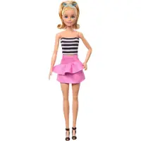 Barbie Fashionistas Och Peach Party Dress-docka