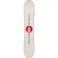 Burton - Snowboards - Process Flying V Good Dog 2027 för UnisexUll - Storlek 162W cm - Röd