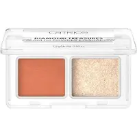 Catrice Diamond Treasures Cream to Powder Eyeshadow Ögonskuggspalett 2.8 g Nr. 050 - Peach Gleam