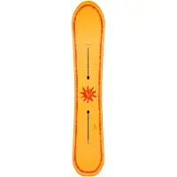 Burton - Snowboards - Counterbalance Camber Sun Glow 2027 för Unisex - Storlek 154 cm - Orange