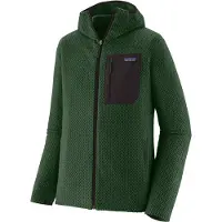 Patagonia - Vandringskläder - M's R1 Air Full-Zip Hoody Treeline Green för UnisexUll - Storlek XL - Grön