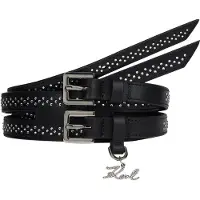 Karl Lagerfeld Bälte svart / silver