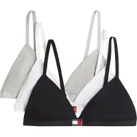 Tommy Hilfiger 3 Pack Heritage Logo Triangle Bras