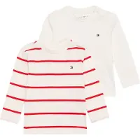 Tommy Hilfiger 2 Pack Stripe Long Sleeve T-Shirts