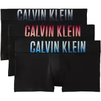 Calvin Klein Underwear Boxershorts marinblå / ljusblå / korall / svart