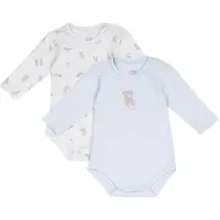 Chicco Sparkdräkt/body mörkbeige / opal / ljusblå / vit