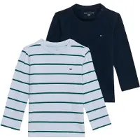 Tommy Hilfiger T-shirt marinblå / ljusblå / mörkgrön