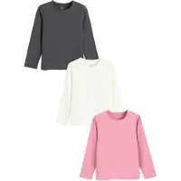Cool Club T-shirt mörkgrå / rosa / vit
