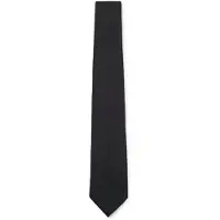 BOSS Silk tie with solid weave