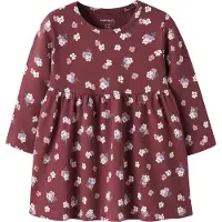 Name it Klänning - NbfVandora - Wild Ginger/Floral - - 68 - Klänning