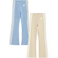 Cool Club Leggings ljusbeige / ljusblå
