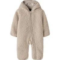 Name it Fleeceoverall - Teddy - NbnMilo - Peyote - - 74/80 - Fleeceoverall