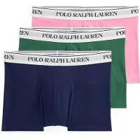 Ralph Lauren Boxershorts 'Classic' marinblå / grön / ljusrosa / vit