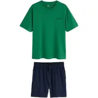 Next Pyjamas kort marinblå / limette