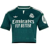 Adidas Funktionstopp 'Real Madrid 26/27' smaragd / mörkgrön / vit