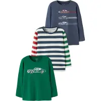 Name it T-shirt 'NMMNIKO' safir / grön / röd / vit