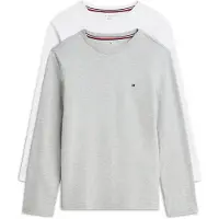 Tommy Hilfiger 2 Pack Signature Jersey Long Sleeve Lounge T-Shirts