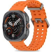 TechProtection Samsung Galaxy Watch Ultra 2024/2025/2026 Iconband Pro TPU Reim - 47mm - Orange