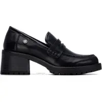 Xti för kvinnor. 14608401-NEGRO Loafers 146084 svart (39), 5 till 8 cm, Ingen, Casual, Klassisk