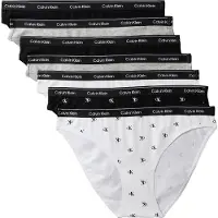 Calvin Klein 7 Pack Bikini Briefs Icon Logo