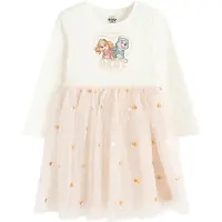 Cool Club Klänning beige / rosa