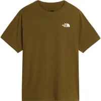The North Face - T-shirts - M Evolution Box Nse Regular Short Sleeve Caraway Seed för UnisexBomull - Storlek M - Brun