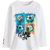 Next T-shirt blandade färger / vit