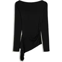 Bershka T-shirt svart