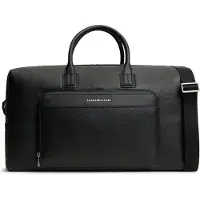 Tommy Hilfiger Metal Logo Pebble Grain Duffel Bag