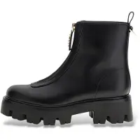 GUESS för kvinnor. FLFRR2ELE10 Boots Ryan svart (36), 1 till 3 cm, Zip, Casual, Polyester