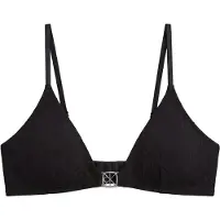 Calvin Klein Unlined Triangle Bra Minimalist Emblem