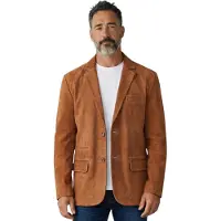 Infinity Leather Herrkavaj i italiensk rostmocka i läderkavaj – Trabzon