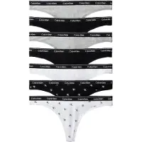 Calvin Klein 7 Pack Thongs Icon Logo