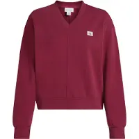 Calvin Klein Jeans Relaxed Woven Monologo French Terry Sweatshirt