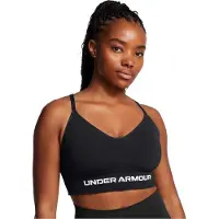 Under Armour Vanish sport-bh för dam och dam (Svart)