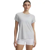Under Armour Kortärmad T-shirt med vridning för kvinnor/damer (Halo Grey)