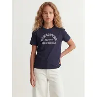 Jack & Jones Kids T-shirt 'JXMerle' marinblå / vit