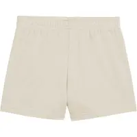 Puma Fleece-shorts med tryck för barn (Alpine White)