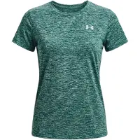 Under Armour Kortärmad T-shirt med vridning för kvinnor/damer (Grön)