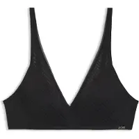 BOSS Monogram-lace bralette